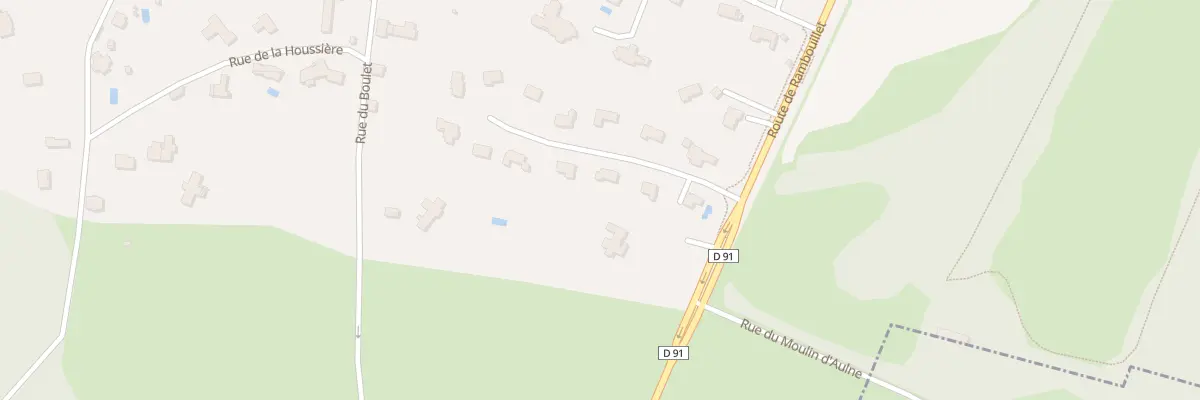 Plan du 12 Rue du Clos des Fontenelles à Dampierre-en-Yvelines