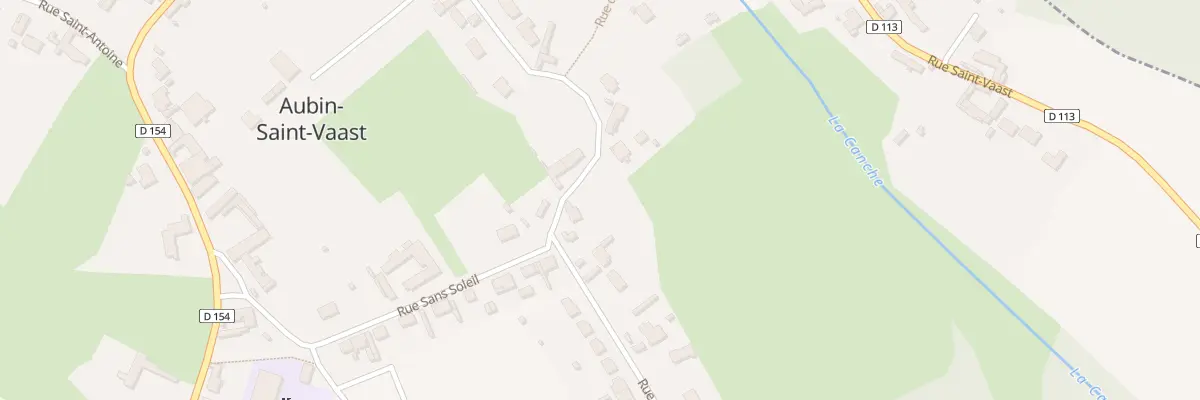 Plan du 218 Rue Sans Soleil à Aubin-Saint-Vaast