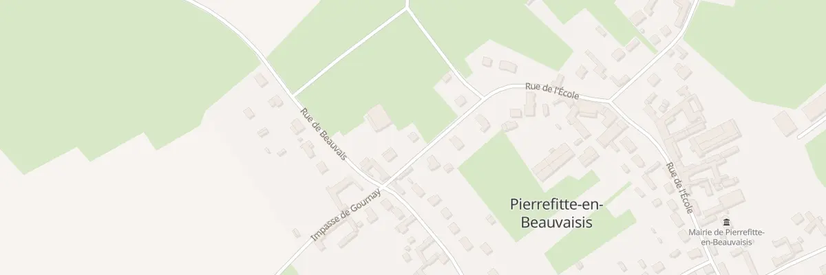 Plan du 50 Rue de l’Ecole à Pierrefitte-en-Beauvaisis