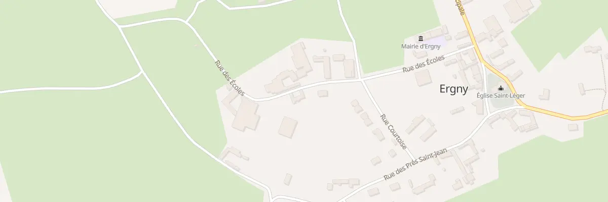 Plan du 17 Rue des Ecoles à Ergny