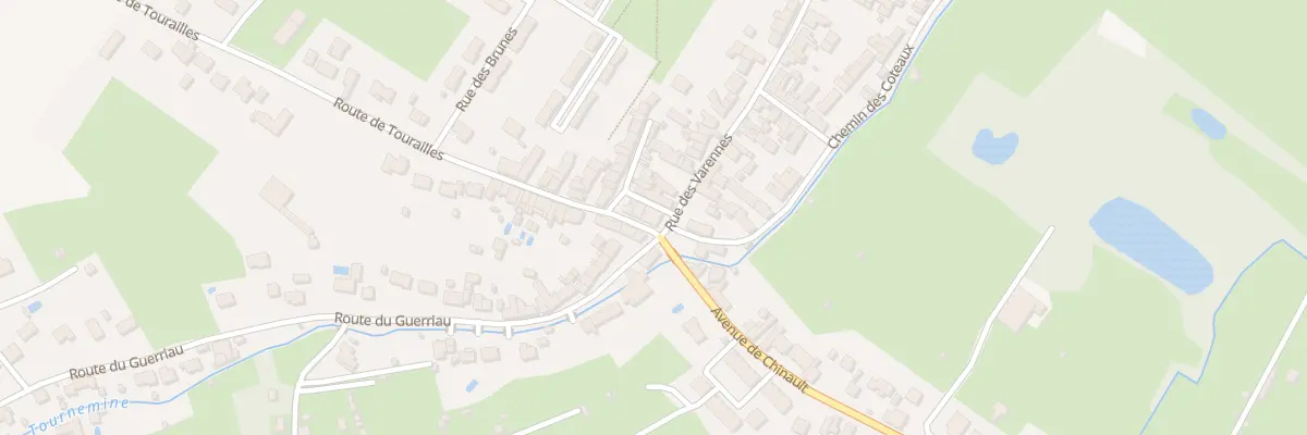 Plan du 1 Rue des Varennes à Issoudun