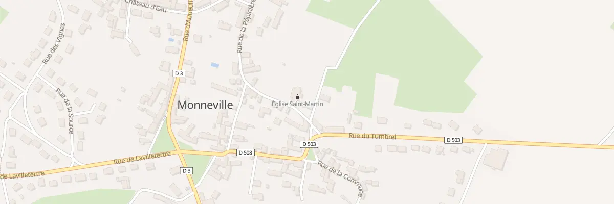 Plan du 2 Rue de la Chapelle à Monneville