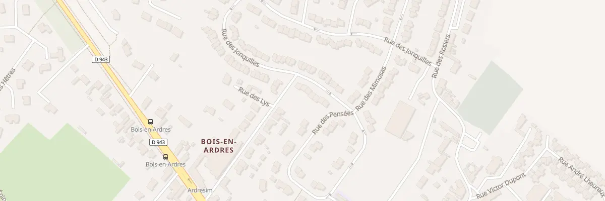 Plan du 540 Rue des Jonquilles à Ardres