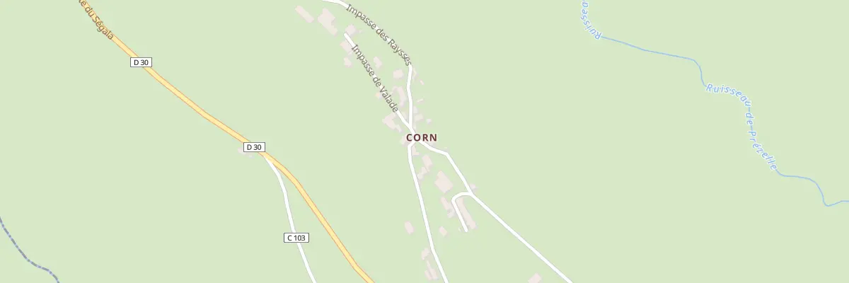 Plan du 5123 Corn à Latouille-Lentillac