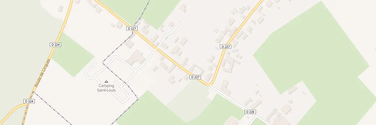Plan du 313 Rue de Leulène à Autingues