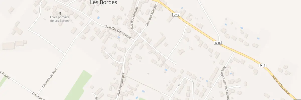 Plan du 4 Rle du Preneau aux Bordes