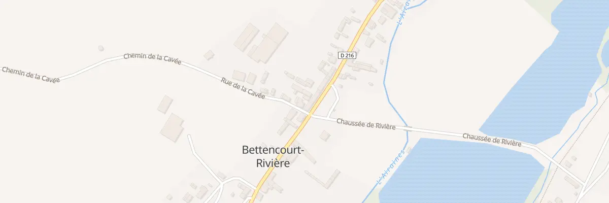 Plan du 5004 Le Village à Bettencourt-Rivière