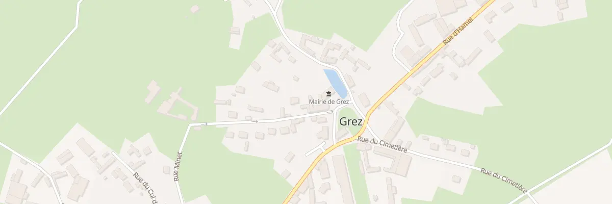 Plan du 6 Rue Minet à Grez