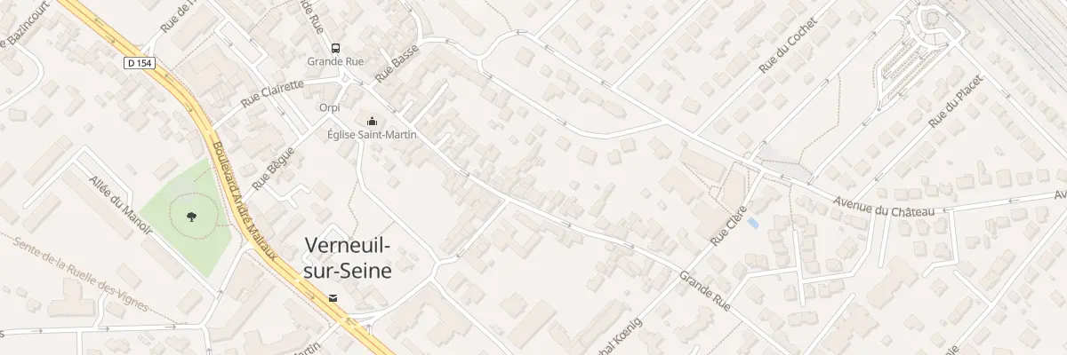 Plan du 46 Gr Grande Rue à Verneuil-sur-Seine