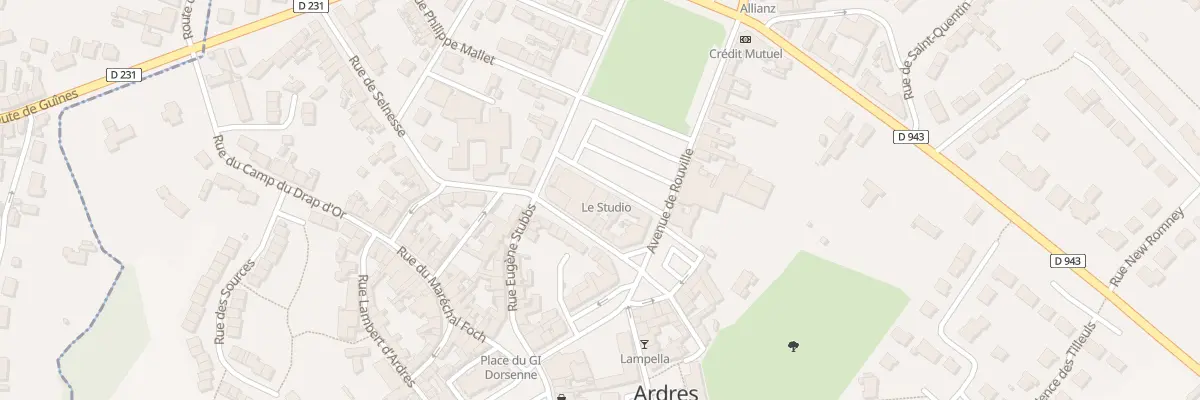 Plan du 47 Rue Cdt Queval à Ardres