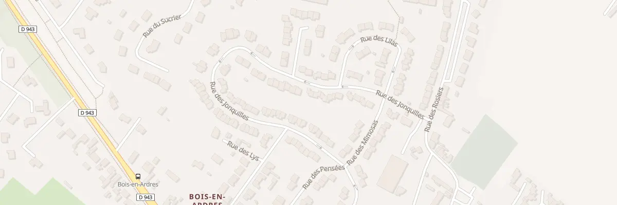 Plan du 177 Rue des Jonquilles à Ardres