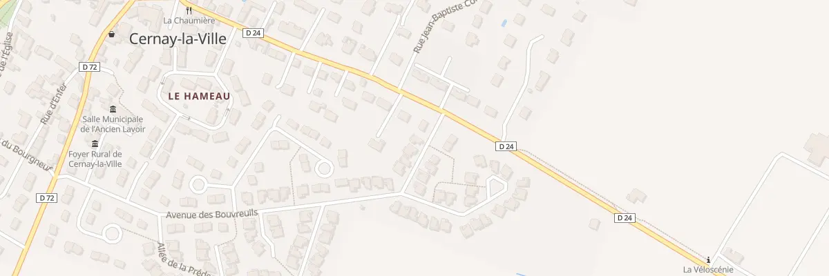 Plan du 29 Av des Bouvreuils à Cernay-la-Ville
