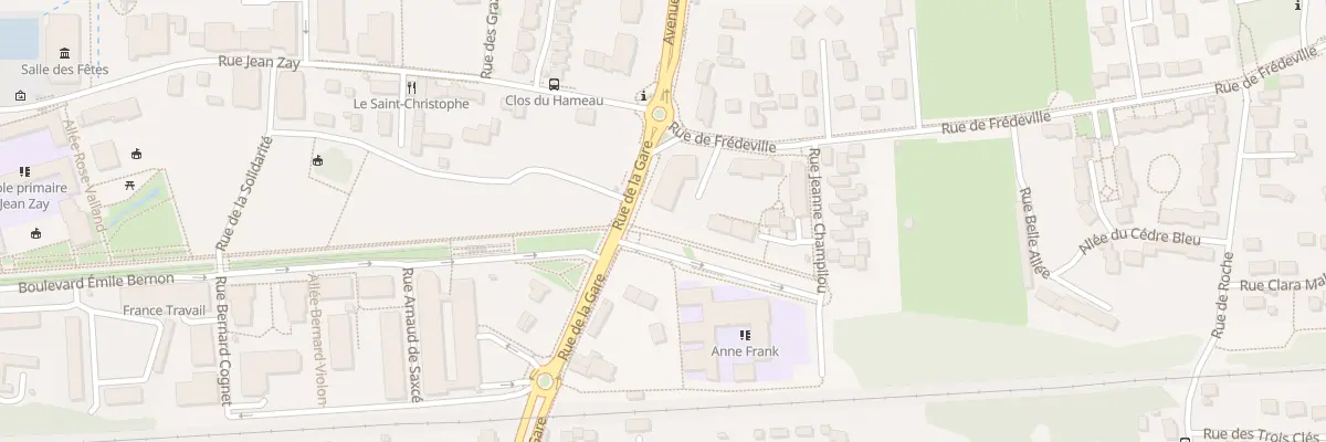 Plan du 20 Rue de Frédeville à Saint-Jean-de-Braye