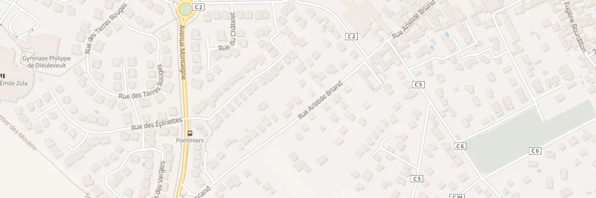 Plan du 74 Rue Aristide Briand à Vernouillet