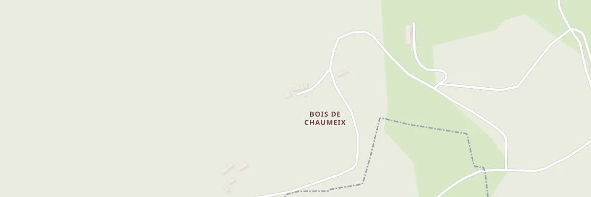 Plan du 3 Bois de Chaumeix à Sous-Parsat