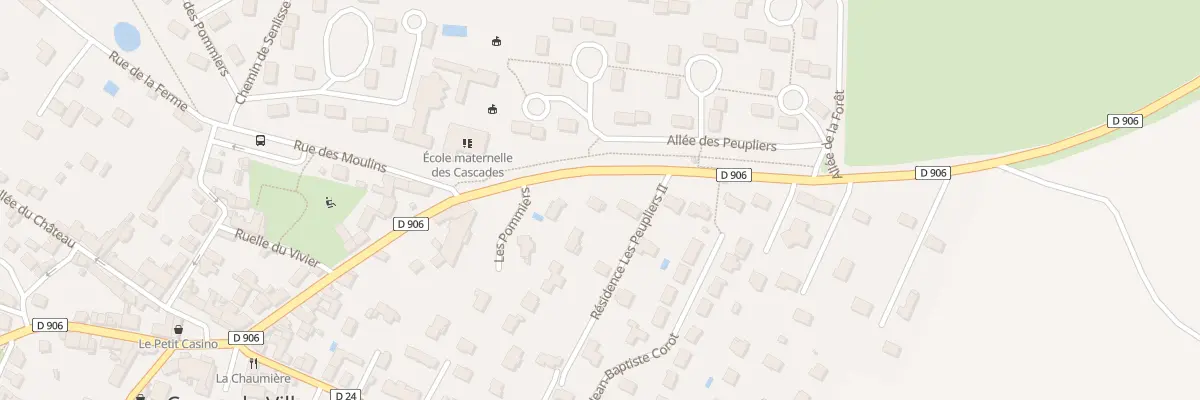 Plan du 30 Rue de Chevreuse à Cernay-la-Ville