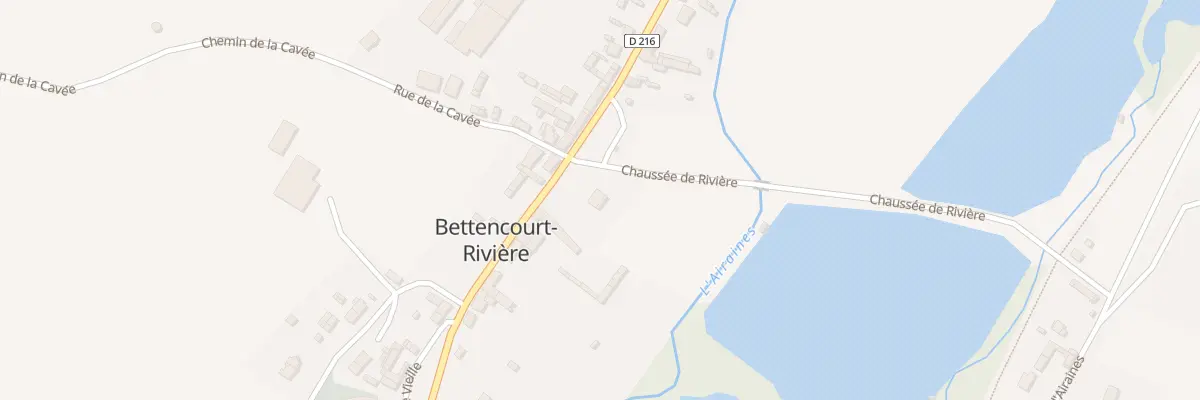 Plan du 4 Chs de Rivière à Bettencourt-Rivière