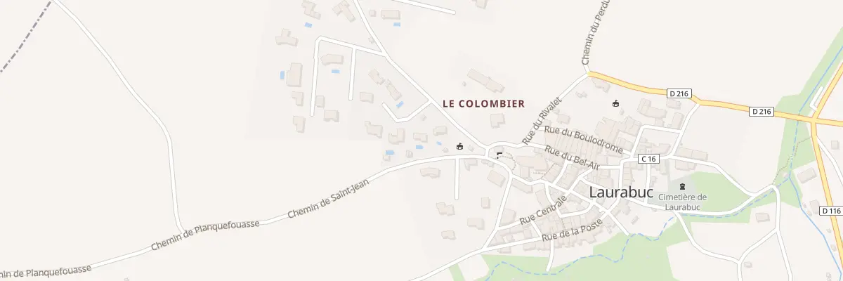 Plan du 6 Lot Le Colombier à Laurabuc