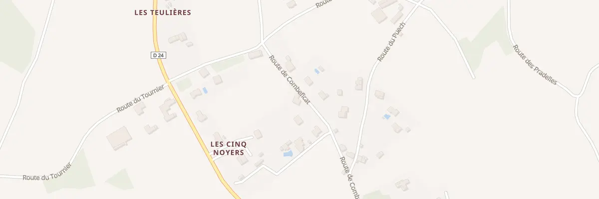 Plan du 480 Rte de Combeficat à Sainte-Croix