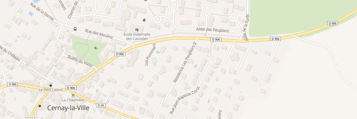 Plan du 32 Rue de Chevreuse à Cernay-la-Ville