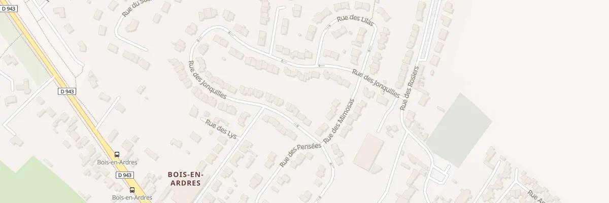 Plan du 551 Rue des Jonquilles à Ardres