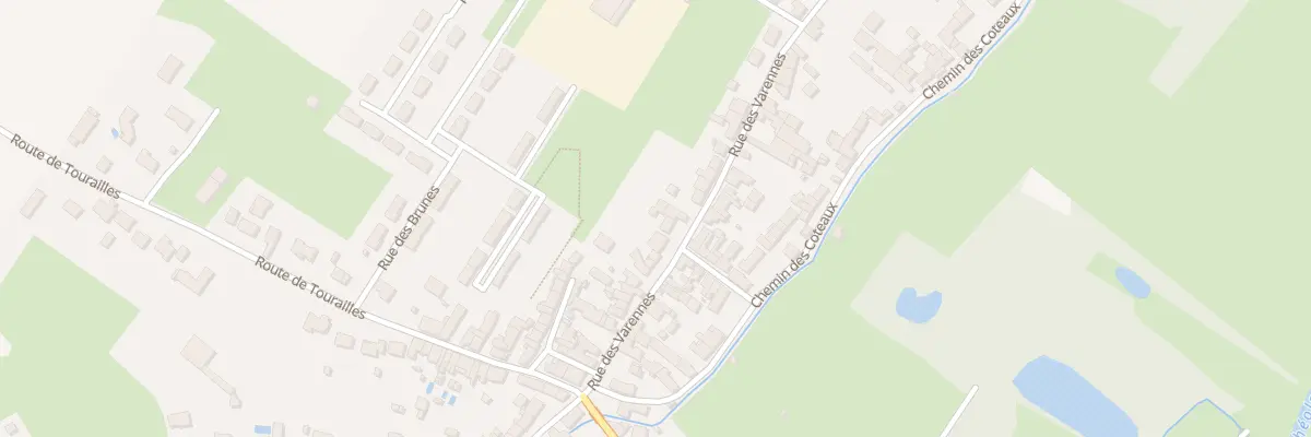 Plan du 33 Rue des Varennes à Issoudun