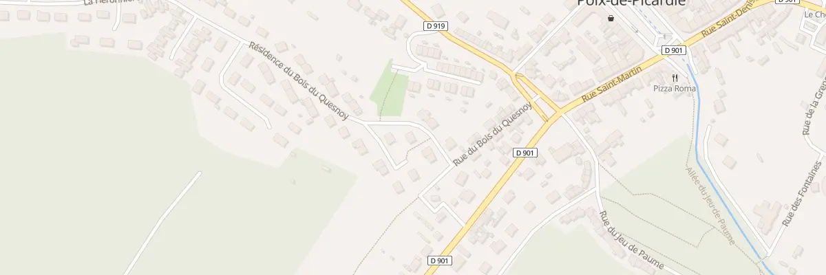 Plan du 11 Res Bois du Quesnoy à Poix-de-Picardie