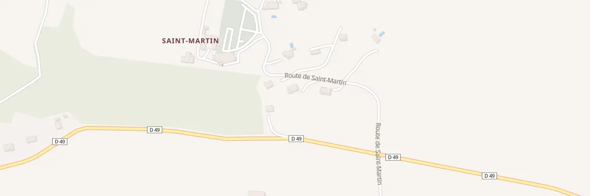 Plan du 5669 Saint Martin à Damiatte