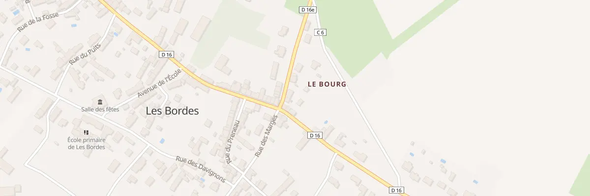 Plan du 17 Rte d’Issoudun aux Bordes
