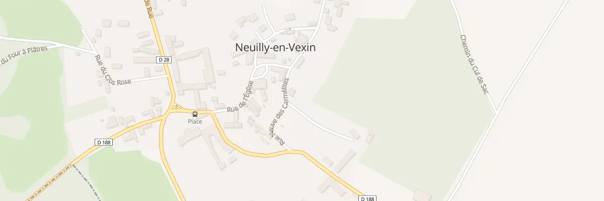 Plan du 1 Rue Neuve des Carmelites à Neuilly-en-Vexin