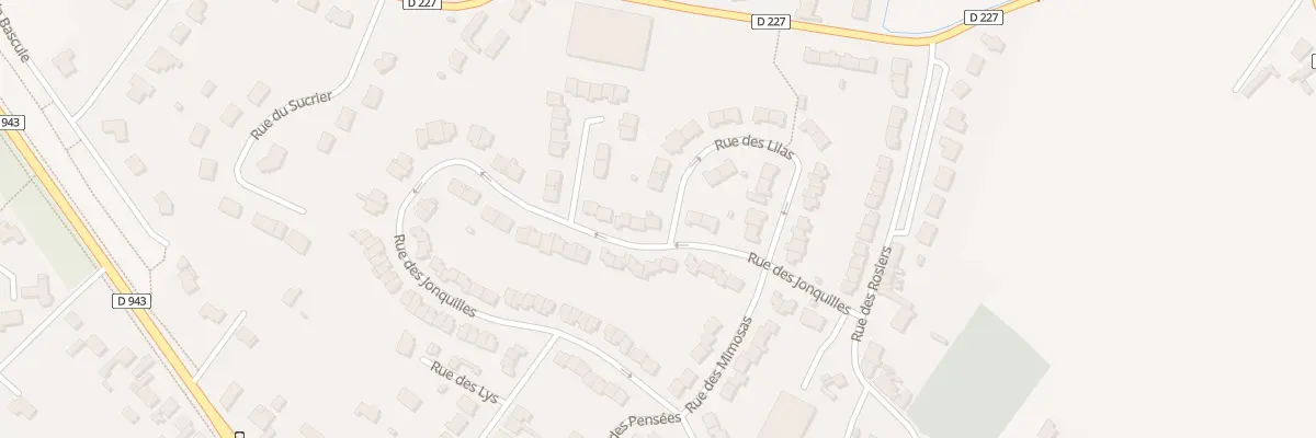 Plan du 152 Rue des Jonquilles à Ardres