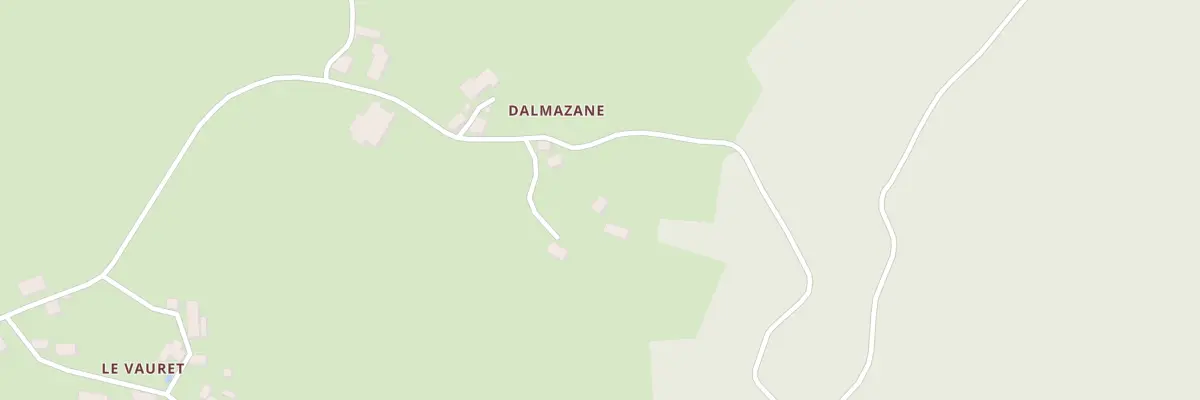 Plan du 5009 Dalmazane à Mercœur