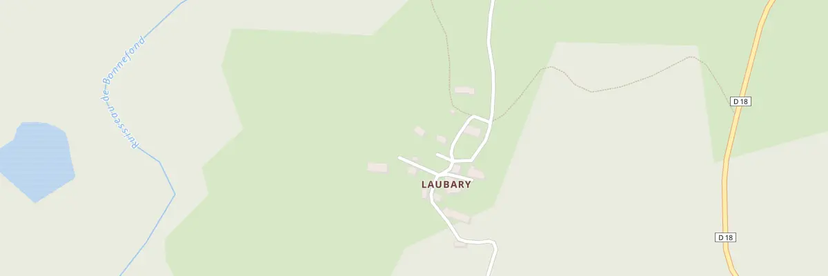 Plan du 10 Laubary à Bonnefond