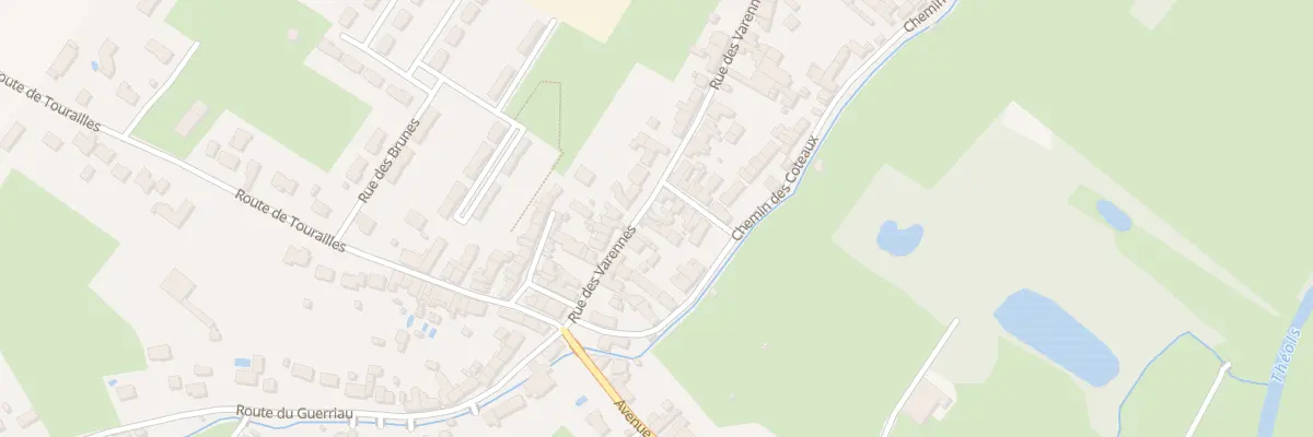 Plan du 10 Rue des Varennes à Issoudun