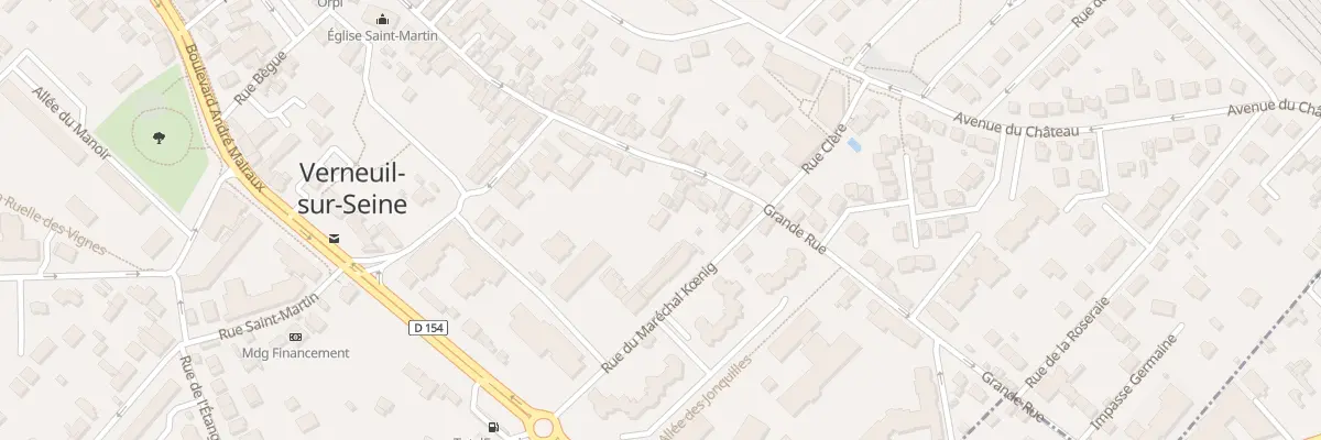 Plan du 33 Gr Grande Rue à Verneuil-sur-Seine