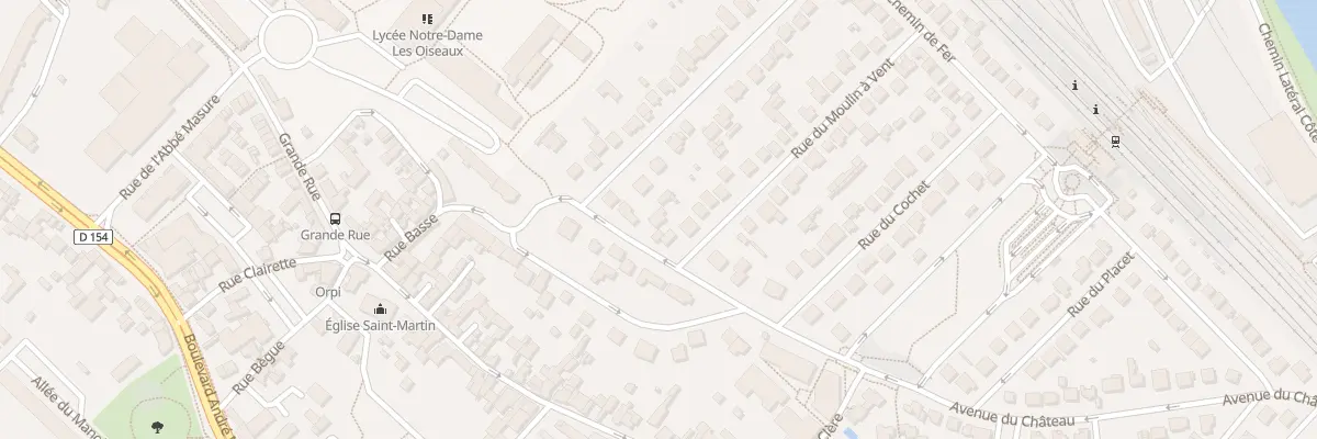 Plan du 66 Av du Château à Verneuil-sur-Seine