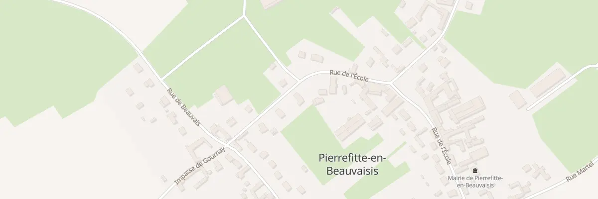 Plan du 43 Rue de l’Ecole à Pierrefitte-en-Beauvaisis