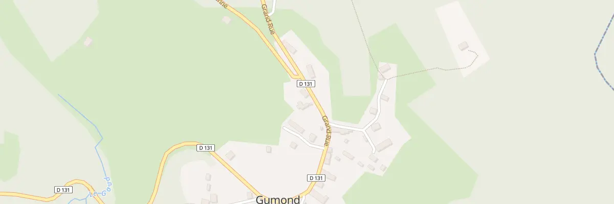 Plan du 9 Rue Grand Rue à Gumond