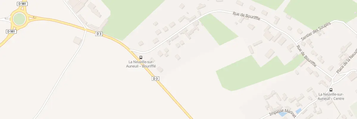Plan du 789 Rue du Bourifflé à Auneuil