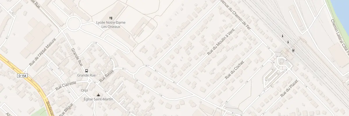 Plan du 8 Rue du Parc Blanc à Verneuil-sur-Seine