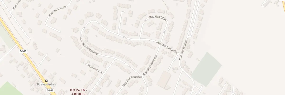 Plan du 113 Rue des Jonquilles à Ardres