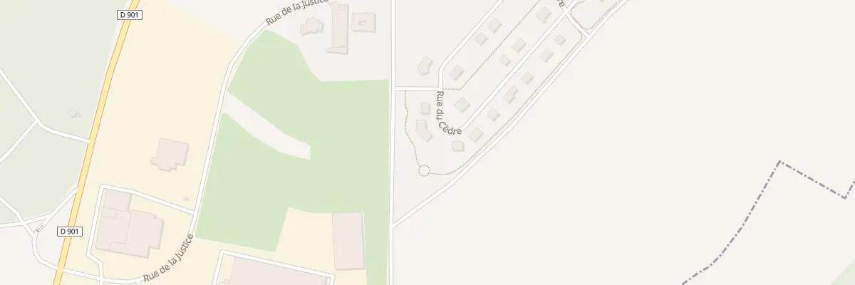 Plan du 8 Rue du Cèdre à Poix-de-Picardie
