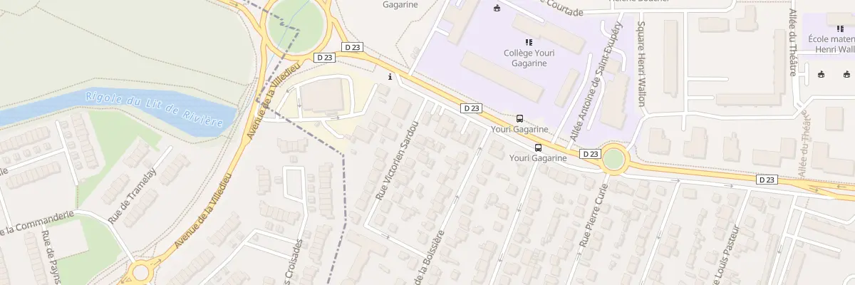 Plan du 3 Rue Victorien Sardou à Trappes