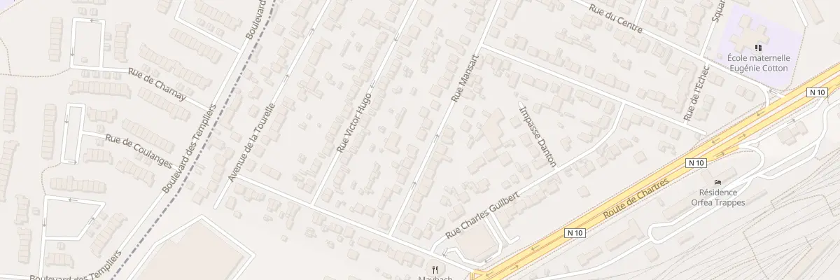 Plan du 30 Rue Mansart à Trappes