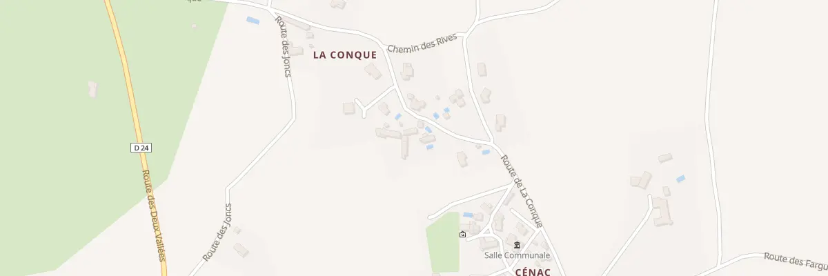 Plan du 5172 La Conque à Sainte-Croix