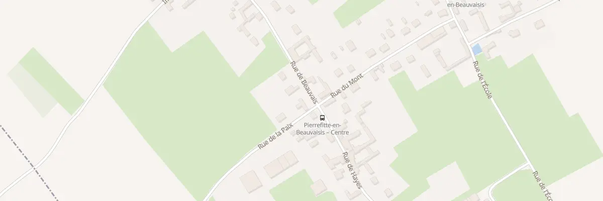 Plan du 1 Rue de Beauvais à Pierrefitte-en-Beauvaisis