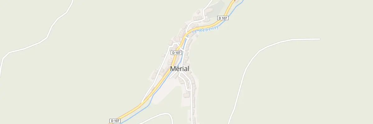 Plan du 28 Le Village à Mérial