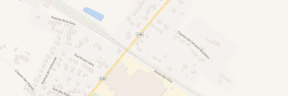 Plan du 4 Rte de Graulhet à Damiatte