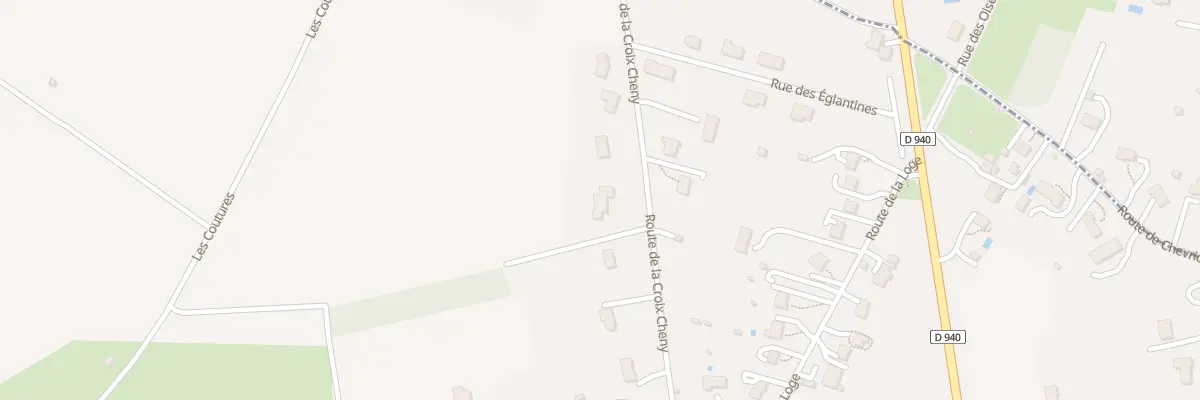 Plan du 17 Rte de la Croix Cheny au Magny
