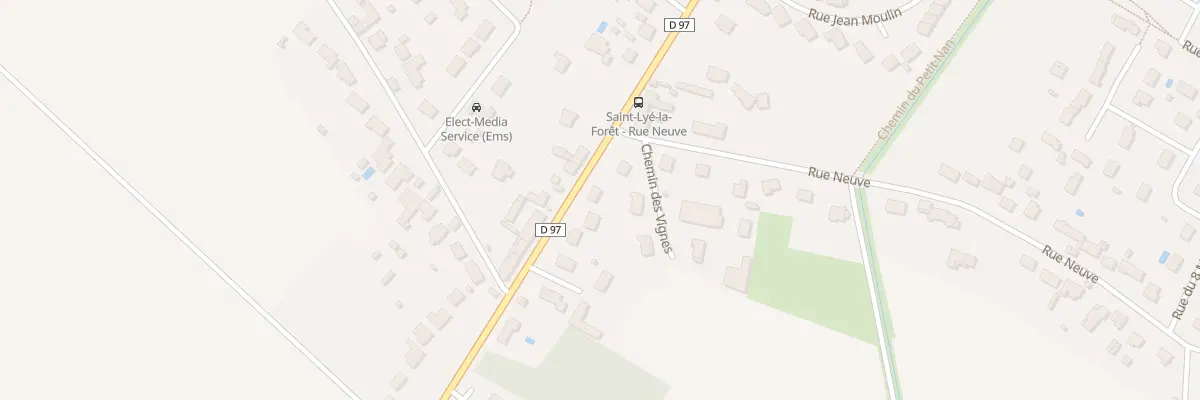 Plan du 47 Rte d’Orléans à Saint-Lyé-la-Forêt